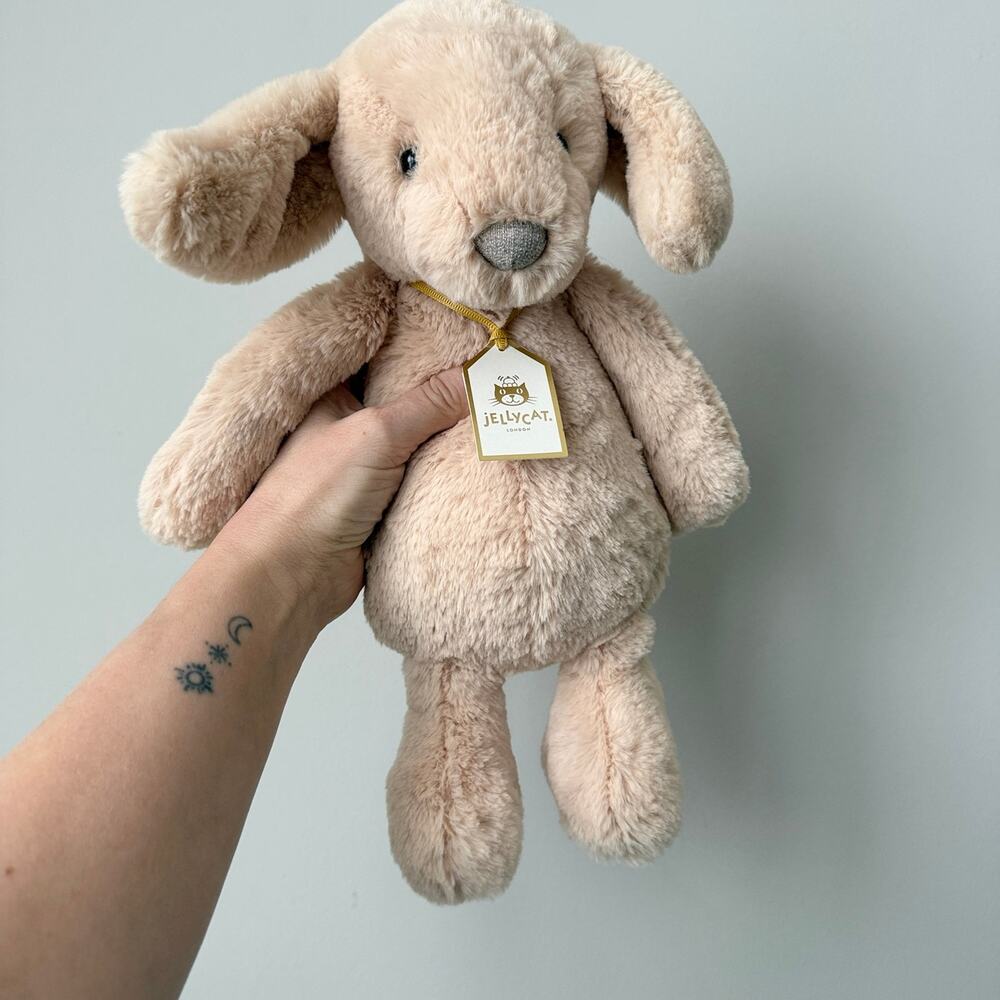 AUTHENTIC Jellycat Luxe Puppy Orlando NWT - Fast Shipping!